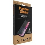 PanzerGlass iPhone 13 mini - Privacy screenprotector Zwart