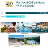 TP-Link EAP610-Outdoor AX1800 Indoor/Outdoor WiFi 6 access point Wit