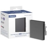 Aqara Smart Wall Switch H1 enkelvoudige schakelaar Antraciet, Zigbee 3.0