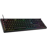 HyperX Alloy Rise, gaming toetsenbord Zwart, FR lay-out, HyperX Red, RGB leds