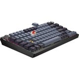 Corsair K65 Plus Wireless, gaming toetsenbord Zwart/grijs, US lay-out, Corsair Red, RGB, 75%, PBT-keycaps 