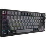 Corsair K65 Plus Wireless, gaming toetsenbord Zwart/grijs, US lay-out, Corsair Red, RGB, 75%, PBT-keycaps 