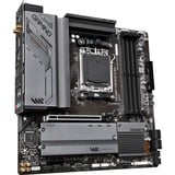 GIGABYTE B650M GAMING X AX socket AM5 moederbord Grijs/zwart, RAID, 2.5 Gb-LAN, Wi-Fi 6E, BT 5.2, Sound, µATX