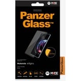 PanzerGlass Motorola Edge 20 Pro screenprotector Transparant/zwart