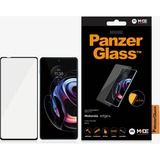 PanzerGlass Motorola Edge 20 Pro screenprotector Transparant/zwart