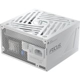 Seasonic FOCUS GX ATX3.0, 1000W voeding  Wit, 1x 12VHPWR, 3x PCIe, kabelmanagement