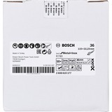 Bosch X-LOCK Fiberschuurschijf BfM+I,115mm,K36 slijpschijf 