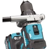 Makita 40 V Max Boor-/schroefmachine XGT DF001GD201 schroeftol Blauw/zwart, Mbox, oplader en 2 accu's (2,5 Ah) inbegrepen