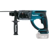 Makita Accu Combihamer DHR202ZJ boorhamer Blauw/zwart, zonder accu en oplader