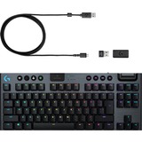 Logitech G915 TKL LIGHTSPEED Wireless RGB Mechanical Gaming Keyboard Zwart, US-International, GL Linear, LIGHTSYNC RGB