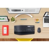 Logitech MK850 Performance Draadloze, desktopset Zwart, US-International, US International lay-out