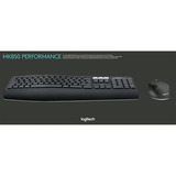 Logitech MK850 Performance Draadloze, desktopset Zwart, US-International, US International lay-out