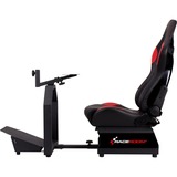 RaceRoom Game Seat RR 3033 Zwart/rood