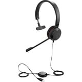 Jabra EVOLVE 30 II UC Mono on-ear headset Zwart