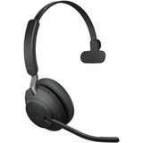 Jabra Evolve2 65 on-ear headset Zwart, Microsoft Teams, USB-C