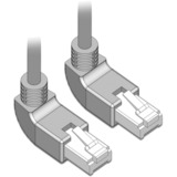 DeLOCK Patchkabel S/FTP, RJ-45 met Cat.6a Grijs, 1 meter