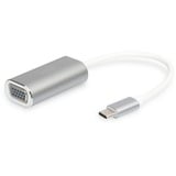 Digitus USB-C VGA Graphics adapter Wit/zilver, 0,2 meter