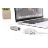 Digitus USB-C VGA Graphics adapter Wit/zilver, 0,2 meter