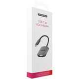 Sitecom USB-C naar VGA adapter Grijs