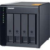 QNAP QNAP TL-D400S externe behuizing Zwart