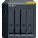 QNAP TL-D400S externe behuizing Zwart