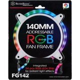 SilverStone SST-FG142 RGB LED 140 mm lijst 