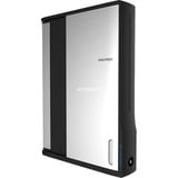 Ergotron Zip12 Charging Wall Mount Storage Cabinet Zwart/zilver