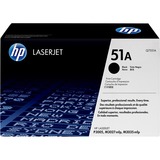 HP 51A zwarte LaserJet tonercartridge (Q7551A) Zwart, Zwart, Retail