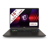 MSI Vector 16 HX (A14VGG-259BE) 16"  gaming laptop Grijs | Core i9-14900HX | RTX 4070 | 16 GB | 1 TB SSD | 240 Hz