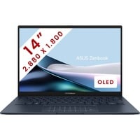 ASUS Zenbook 14 OLED (UX3405MA-PP192W) 14"  laptop Donkerblauw | Core Ultra 7 155H | Arc Graphics | 16 GB | 1 TB SSD