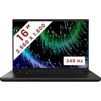 Razer Blade 16 (RZ09-0510TFN3-R3F1) 16"  gaming laptop Zwart | Core i9-14900HX | RTX 4080 | 32 GB | 1 TB SSD | 240 Hz