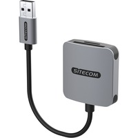Sitecom USB-A kaartlezer UHS-II (312 MB/sec) Grijs