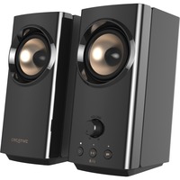 Creative T60 luidspreker Zwart, 2 stuks, Bluetooth