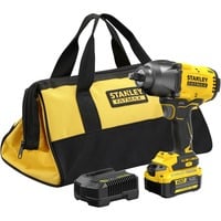 Stanley FATMAX 18V V20 borstelloze slagmoersleutel SFMCF940M1-QW Geel/zwart, Draagtas, accu en oplader inbegrepen