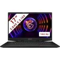 MSI Stealth 17 Studio (A13VH-083BE) 17.3"  gaming laptop Zwart | Core i9-13900H | RTX 4080 | 32 GB | 2 TB SSD | 144 Hz