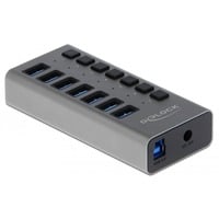 DeLOCK Externe SuperSpeed USB-hub met 7 poorten 