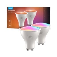 Govee GU10 Wifi&BLE RGBWW Smart led Bulb 400lm (2-pack) ledlamp 2.4 GHz Wi-Fi, Bluetooth