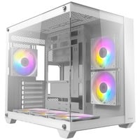 Antec CX800 Elite RGB midi tower behuizing Wit | 2x USB-A | Tempered Glass