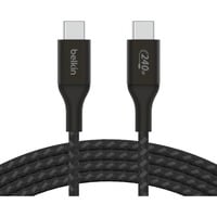 Belkin BoostCharge USB-C-kabel - 240 W Zwart