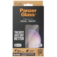 PanzerGlass Samsung Galaxy S24 Plus - Ultra-Wide Fit screenprotector Transparant