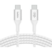 Belkin BoostCharge USB-C-kabel - 240 W Wit