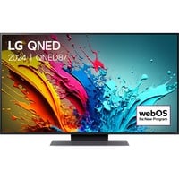 LG 55QNED87T6B 55" Ultra HD Led-tv Zwart, 4x HDMI, 2x USB-A, Optisch, CI, Bluetooth, LAN, WLAN, HDR10
