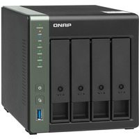 QNAP TS-431X3-4G nas Zwart/grijs