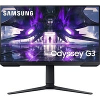 SAMSUNG Odyssey G3 G30A 24" gaming monitor Zwart, HDMI, DisplayPort, 144 Hz