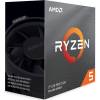 AMD Ryzen 5 3600, 3,6 GHz (4,2 GHz Turbo Boost) socket AM4 processor Unlocked, Wraith Spire, Boxed