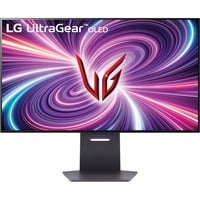 LG UltraGear OLED 32GS95UE-B 32" 4K UHD gaming monitor Zwart/paars, 2x HDMI, 1x DisplayPort, USB-A, 240 Hz