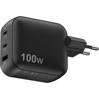 Sitecom 100W GaN Power Delivery Wall Charger Zwart