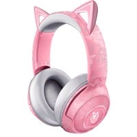 Razer Kraken Kitty V2 Pro RGB over-ear gaming headset Roze