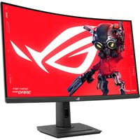 ASUS ROG Strix XG32WCS 31.5" Curved gaming monitor Zwart, HDMI, DisplayPort, USB-C, 180 Hz