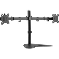 Digitus Universal Dual Monitor Stand voet Zwart (mat)